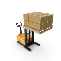 Electric Power Pallet Jack Truck PNG & PSD Images