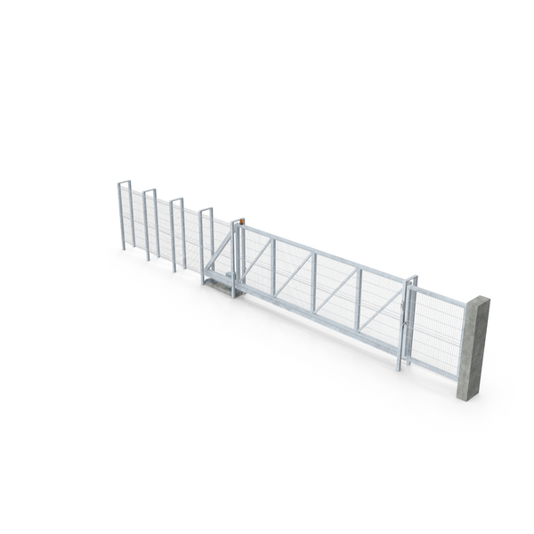 Industrial Mesh Gates Steel PNG & PSD Images