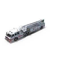 White Velocity Ascendant Fire Truck PNG & PSD Images