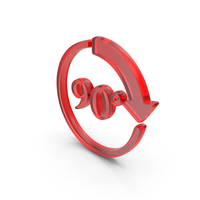 90 Degree Circle Icon Glass PNG & PSD Images