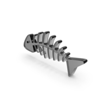 Glass Fish Skeleton Icon PNG & PSD Images