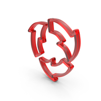 Glass Recycle Outline Icon PNG & PSD Images
