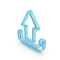 Glass Upload Outline Icon PNG & PSD Images