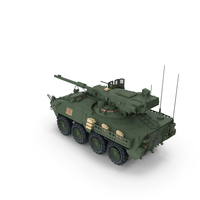 M1128 MGS Tank Destroyer PNG & PSD Images
