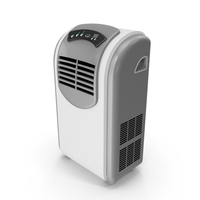 Portable Air Conditioner White PNG & PSD Images
