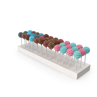 Cake Pops On A Stand PNG & PSD Images