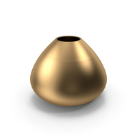 Bronze Oval Vase PNG & PSD Images