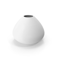 White Oval Vase PNG & PSD Images