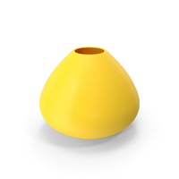 Yellow Oval Vase PNG & PSD Images