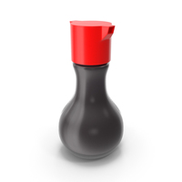 Balsamic Sauce Bottle With Dispenser PNG & PSD Images