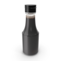 Bottle Of Dark Soy Sauce PNG & PSD Images