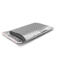 Foil Bubble Mailer Open PNG & PSD Images