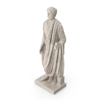Roman Togatus Statue PNG & PSD Images