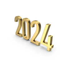 Gold 2024 Symbol PNG & PSD Images