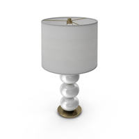 Abacus Table Lamp - Milk White PNG & PSD Images