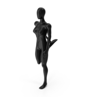 Second psd, woman standing while posing, png
