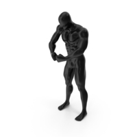 Abstract Fitness Mannequin With Muscles PNG & PSD Images