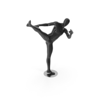 Abstract Male Mannequin Karate Fighter PNG & PSD Images