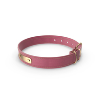 Pink Pet Collar PNG & PSD Images