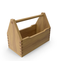Wooden Tool Box PNG & PSD Images