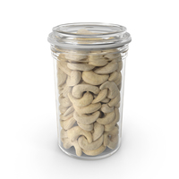 Cashews in a Glass Jar PNG & PSD Images