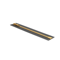 Gold Zipper And Slider Closed PNG & PSD Images