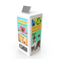 Pets Food Vending Machine for Stray Animals PNG & PSD Images