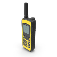 Satellite Phone Iridium Extreme Yellow PNG & PSD Images