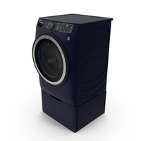 Steam Washer Profile Blue PNG & PSD Images