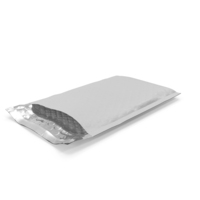 Thick Bubble Envelope White Open PNG & PSD Images