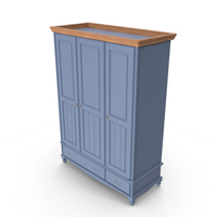 Blue Cabinet PNG & PSD Images