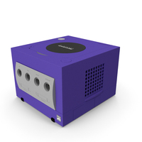 Nintendo GameCube Console PNG & PSD Images