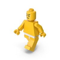 Walking Naked Lego Man PNG & PSD Images