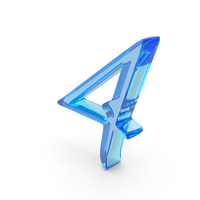 Number 4 Sign PNG & PSD Images