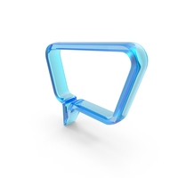 Speech Bubble Outline Symbol PNG & PSD Images