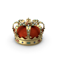 Antique Gold Crown PNG & PSD Images