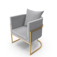 Grey armchair PNG & PSD Images