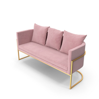 Pink Sofa PNG & PSD Images