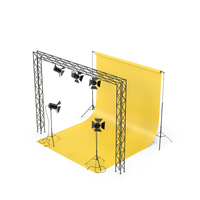 Yellow Studio Set PNG & PSD Images