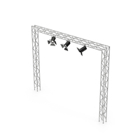 Hanging Studio Spotlights And Metal Slab PNG & PSD Images