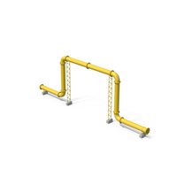 Yellow Gas Pipeline PNG & PSD Images