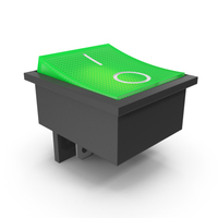 Power Switch Green PNG & PSD Images
