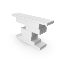 White Console Table PNG & PSD Images
