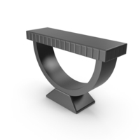 Black Console Table PNG & PSD Images