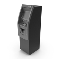 ATM Hyosung Switched Off PNG & PSD Images