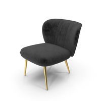 Ginger Slipper Chair PNG & PSD Images