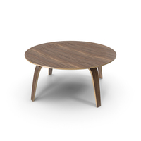 Molded Plywood Coffee Table PNG & PSD Images