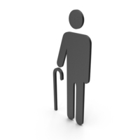 Priority Access For Elderly People Symbol PNG & PSD Images