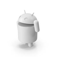 Monochrome Hello Android PNG & PSD Images