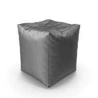 Cube Bean Bag Faux Leather PNG & PSD Images